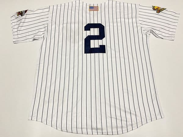 2001 2009 NY Retro WS Baseball Jersey Derek Jeter Mariano Rivera Martinez Bernie Williams Pettitte Roger Clemens Jorge Posada Alex Rodrig