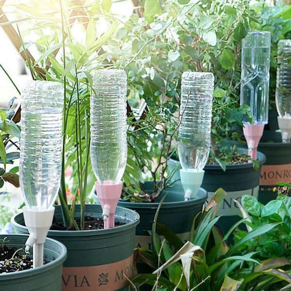 Sprayers 3Pcs Adjustable Drip Irrigation System Automatic Self Watering Spikes for Plants Indoor Outdoor Potted 230522
