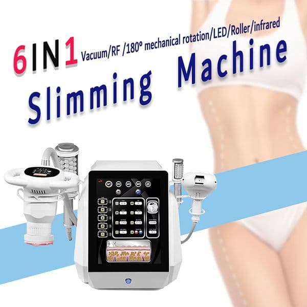vacuum roller massage anti-cellulite RF skin tightening body shaping face lifting skincare beauty machine for 4 handles