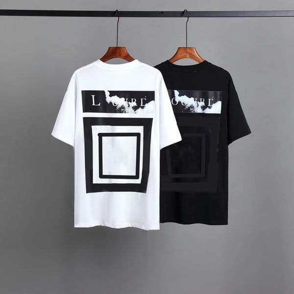 mens t shirt designer shirts womens tees high quality oil painting arrow print loose round neck couple casual pure cotton short sleeved tshirt