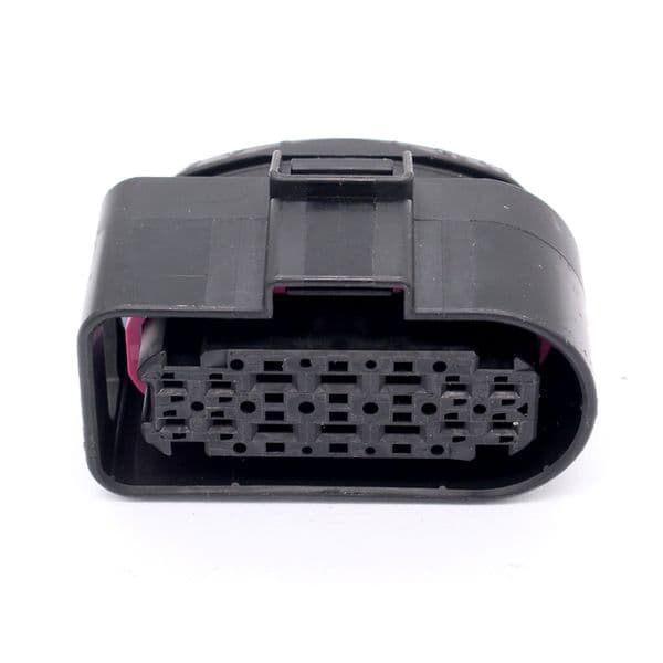 3C0973737 Automotive Electronics Female Socket Waterproof 14 Pin Connector For VW