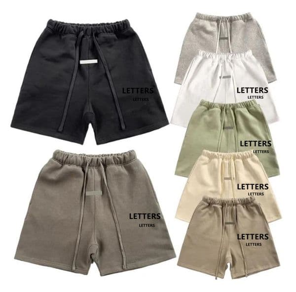 Men Cotton Sports Shorts Panties Fashion Plain Five-piece Street Length Drawstring Pants Knee Beach Top Shirts