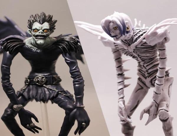 Japanese Toys Death Note Figure Action Figures Rem Ryuuku Figurine Anime LJ2009242685850