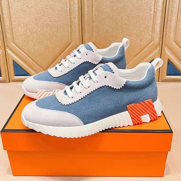 Luxury Men Bouncing sneaker Shoes Comfort Casual Walking Men's Sports White Black Leather Sport Breath Lightweight Skateboard Runner Fabrics Trainer