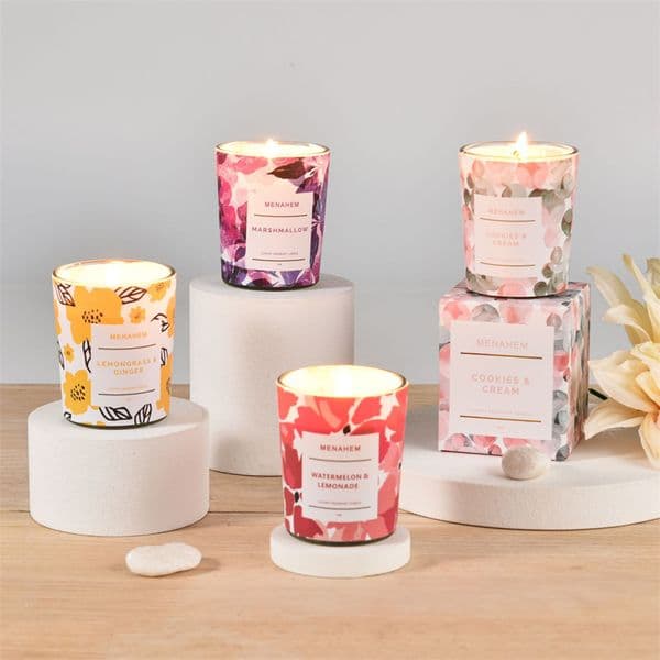 Smokeless Fragrance Soybean Wax Aromatherapy Candles Cotton Wick Soy Wax Candles Wedding Birthday Christmas Valentine Day Gifts T260514