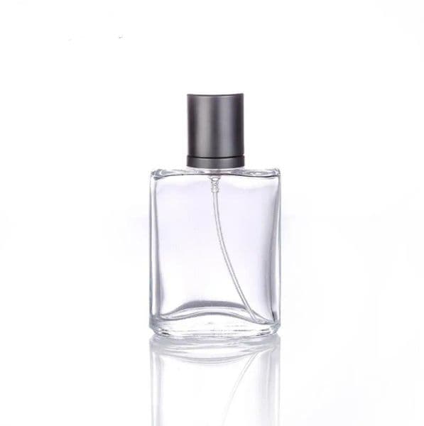 30ml Crystal Glass Spray Perfume Bottle Clear Perfume Atomizer Thick Glass Empty Spray Perfume Bottle All-match