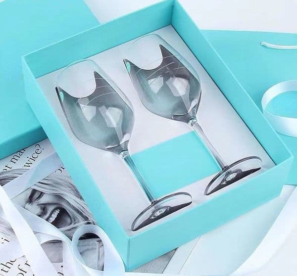 Designer Wine Glasses Goblets Champagne Glasses Pair of Glasses Accompanied Gifts Birthday Gifts Holiday Gift Sets with Gift Box