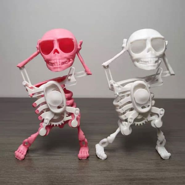 DHL Popular present Dancing Skull Fidget Toys Adult Stress Toy Antistress Anti-Stress Christmas gifts wholesale