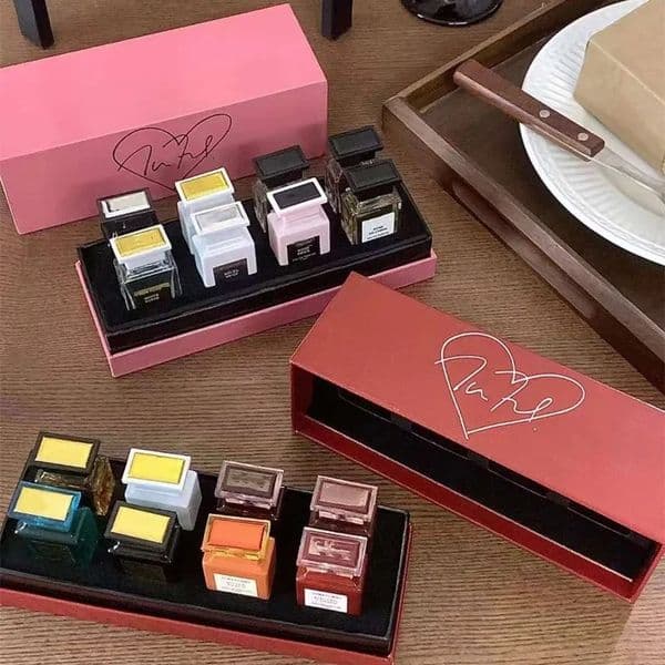 Promotion Perfume Set 7.5ml 4pcs 8pcs 12pcs Fragrance Gift Box Men Woman Eau De Parfum Cologne Spray Long Lasting Smell Christmas Birthday Kit High Quality