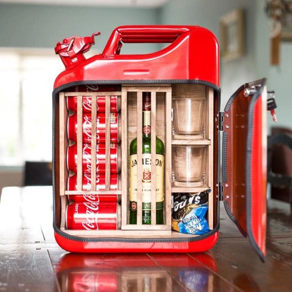 Bar Tools Jerry Can Mini Bars Gasoe Barrel Wine Gift For Dad Hus Minibars Man Gifts 230605