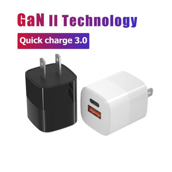 33W GaN Power Adpater USB Type C EU US Wall Charger Universal Travel Adapter Portable Mobile Phone Fast Chargers for Book Pro/Air Laptops iPad iPhone 13 Pro Max