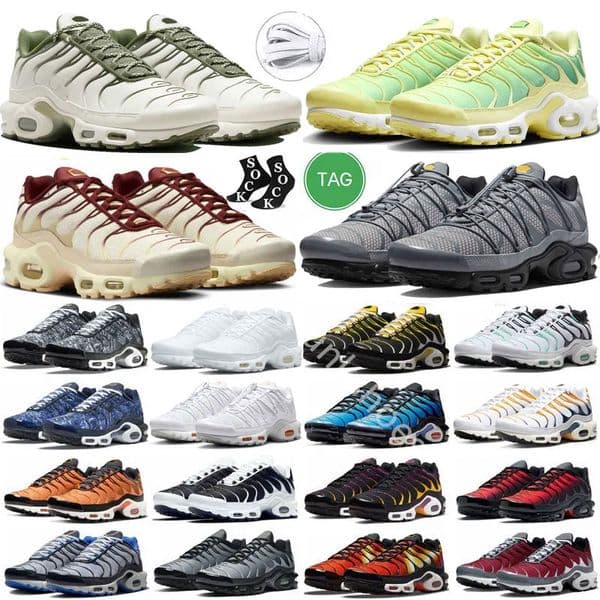 Size 12 tn 3 terrascape plus running shoes tns tn3 women mens trainers 25th Anniversary utility triple black white berlin Unity Onyx Atlanta outdoor sports sneakers