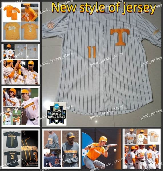 Maui Ahuna Chase Burns Tennessee 2023 CWS Baseball Jersey Drew Gilbert Andrew Lindsey Camden Sewell Custom Stitched Mens Youth Tennessee Volunteers Jerseys