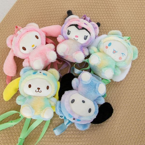 2026 New Cartoon Childrens Plush Toys Christmas Gift Cute Backpack And Doll cologne Grasping Machine perfume Manufacturer Wholesale Des