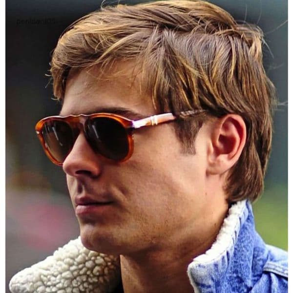 Sunglasses 2021 Luxury Classic Vintage Pilot Steve Style UV400 Polarized Sunglasses 007 Men Driving Brand Design Sun Glasses Oculos 649