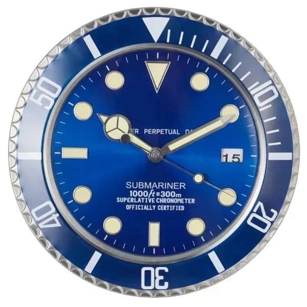 TOP Super Silent Luxury Metal Modern Design Large Wall Watch Home Stainless Steel Luminous Clock The Date Will Work X07 T260514