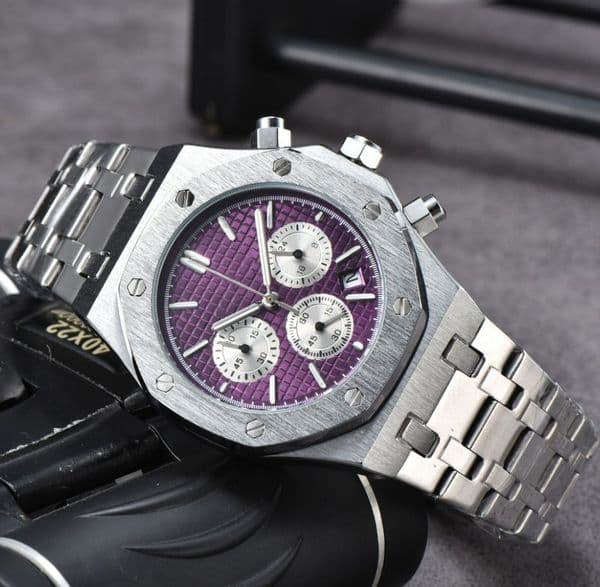 AAA New Fashion watch Mens Automatic Quartz Movement 2026 Waterproof High Quality Wristwatch Hour Hand Display Metal Strap Simple Luxury Popular Watch dhgate