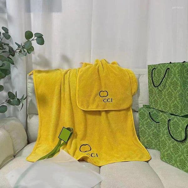 Towel Bath Set Coral Veet Womens Fashion Towels Unisex Absorbent Designer Men Wash Face Cloths Suit S2642