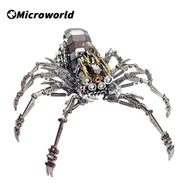 2026 New New 3D Microworld Metal Spider King Plus Version DIY Jigsaw Assembly Model Kits Collectible Birthday Gifts For Adult Teens Toy