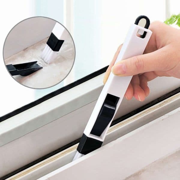 2026 Upgrade Multifunctional Window cologne Door Cleaning Brush For Groove Keyboard Cleaner Nook Cranny perfume Dust Shovel Track Tools Accessories Free Shippin