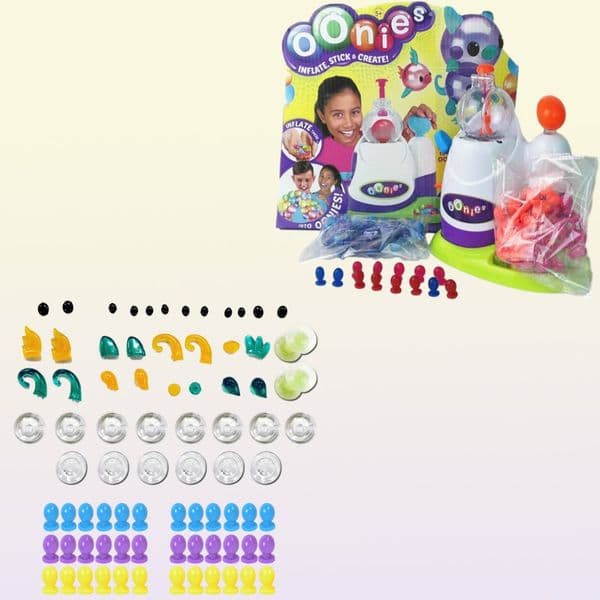 The Oonies RefillPack Children DIY Handmade Creative Ball Onoies Bubble Inflator Toy Table GameToy Balloon Play Set 220426