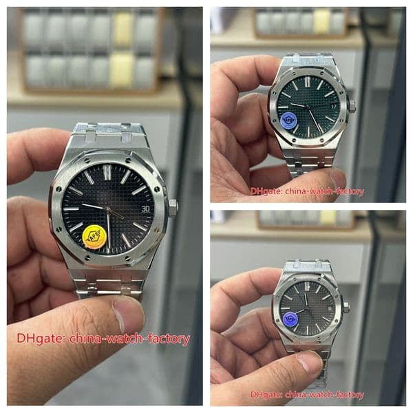 APS Factory Mens Watch Best Version 41mm 15510 50th Anniversary 904L Steel Sapphire LumiNova Watches CAL.4302 Movement Mechanical Automatic Men's Wristwatches