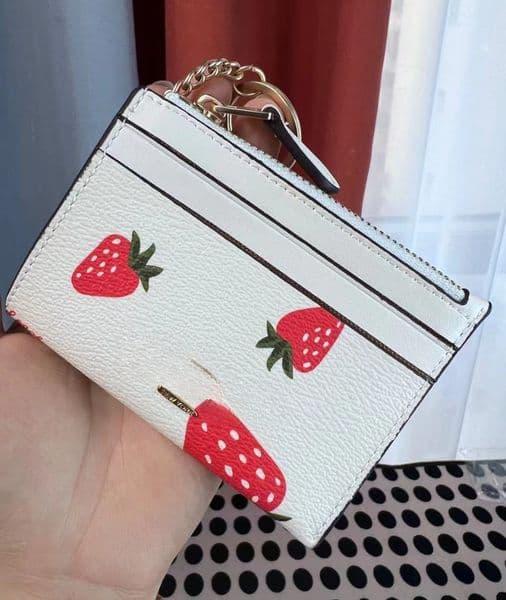 Card Bag Ladies Change Classic Zipper Wallets Multi-color Card Holder Leather Cowhide Coin Purses