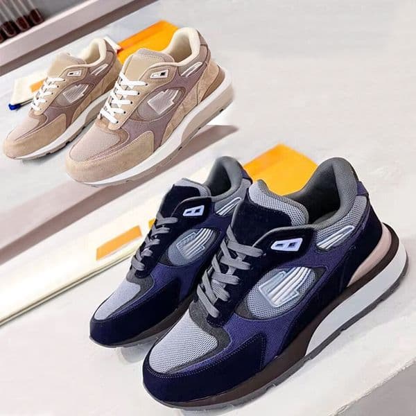 Casual shoes womens designer shoes Travel leather man lace-up Trainers fashion lady Flat Running Letters woman SHoes platform men gym sneakers size 35-42-45 With box