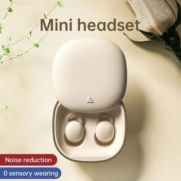 Earphones Mini Invisible Auriculares Bluetooth Earphones Tws Wireless Headphones Inear Headsets with Mic Sleep Earbuds for Xiaomi Ambie