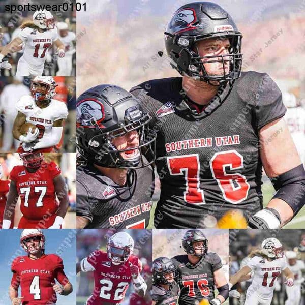 Football Jerseys Southern Utah Football Jersey Thomas Duckett Lance Lawson Brandon Schenks Frank Harris Iii David Atencio Judd Ett