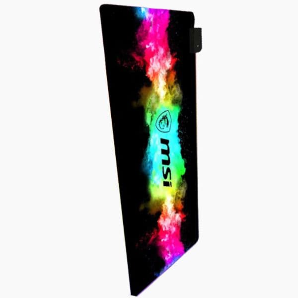 MSI Mouse Pad RGB Mousepad Keyboard Gaming Carpet Backlit Mat Computer Pc Gaming Table Gamer Mausepad Desk Mat mouse pad gift