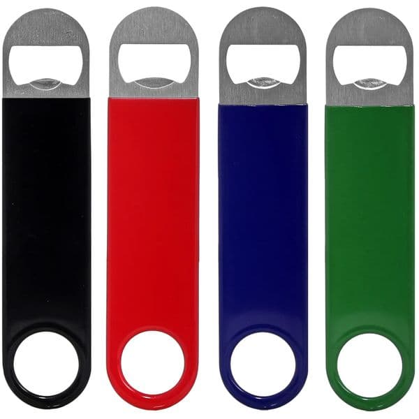 Bartender Opener Beer Bottle Speed Openers Rubber Coated Stainless Steel 7 inch FY5619 JY05