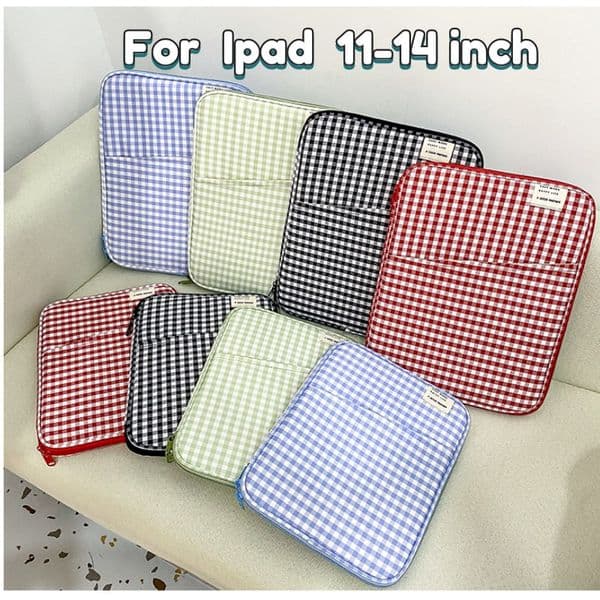 Pencil Cases SKYSONIC Canvas Stationery Organizer Bag Pouch For Ipad PRO11 13 14 Inch Laptop Tablet PC Ofiice Orgnizer Holder 230705