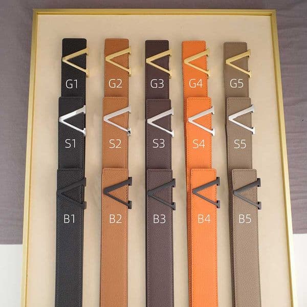Mens Belt Designer Belts Genuine Leather Formal Letters Width 4CM Smooth Buckle for Man Woman Classic Gold Sliver Black 15 Option