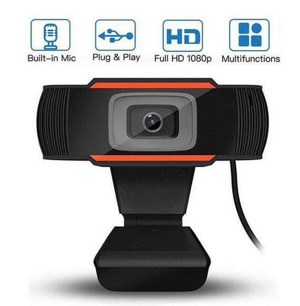 Webcam 480P 720P 1080P Full HD Web Camera Streaming Video Live Broadcast Camera X1 USB Cams With Stereo Digital Microphone In Retail Box for PC Laptop Home Office