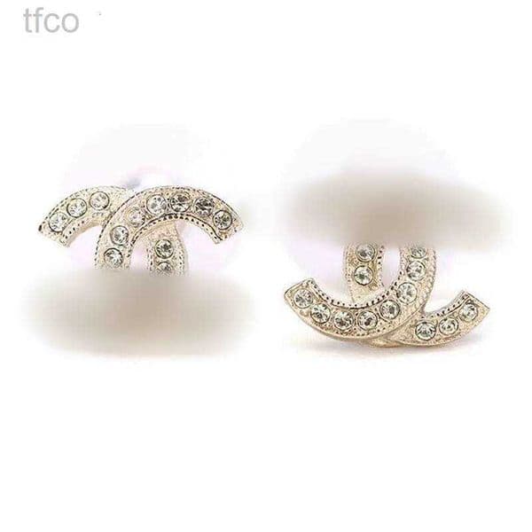 Fashion stud earrings woman Luxury designer earring multi colors c letter jewelry women 18k diamond Wedding GiftsF60P