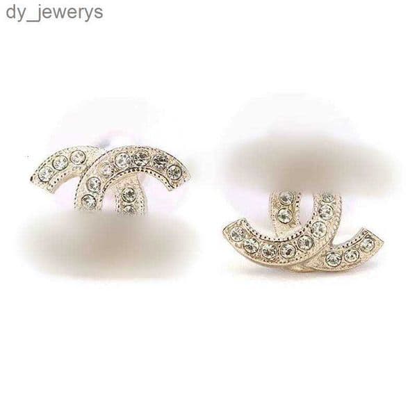 Fashion stud earrings woman Luxury designer earring multi colors c letter jewelry women 18k diamond Wedding GiftsF60P thumbnail 2