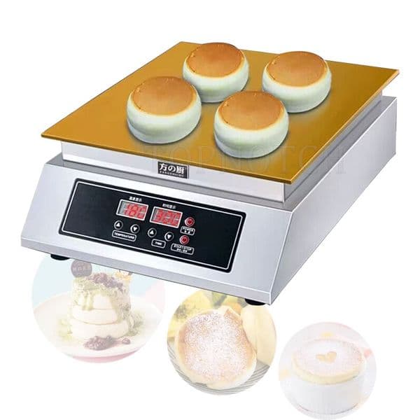 Fluffy Pancake Muffin Making Machine Single Plate Fluffy Japanese Souffle Pancakes Maker