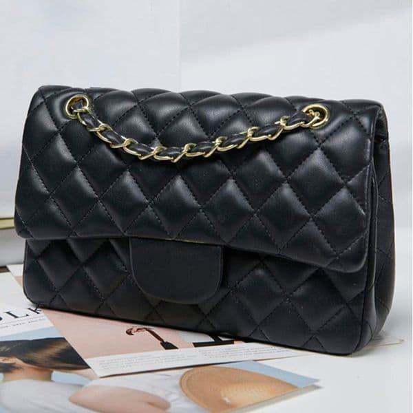 Designer Handbag Shoulder Chain Bag Clutch Flap Totes Bags Wallet Check Velour Thread Purse Double Letters Solid Hasp Waist Square Stripes Women Handbags