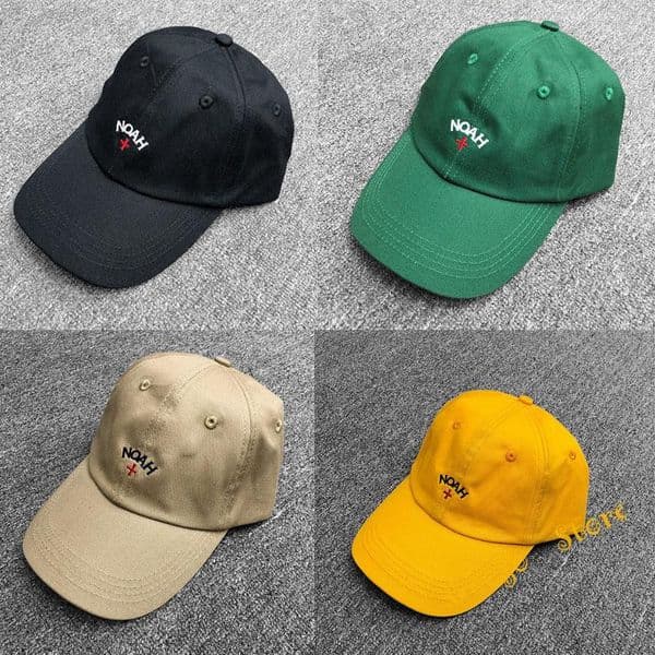 Ball Caps Men Women Casual Green Khaki Black Orange Yellow Noah Baseball Cap Quality Cross Embroidery Adjustable Hats Q260516