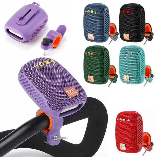 TG392 Outdoor Bicycle Wireless Bluetooth Speaker Portable Outdoor Sound Box Waterproof Subwoofer FM Radio Hands-free Call