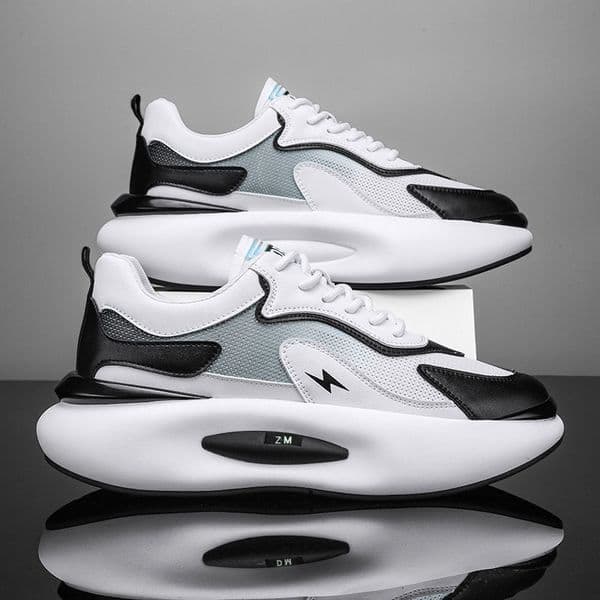 men Running Shoes black white thunder fashion Jogging Comfortable breathable jogging casual shoe outdoor mens trainers sneakers