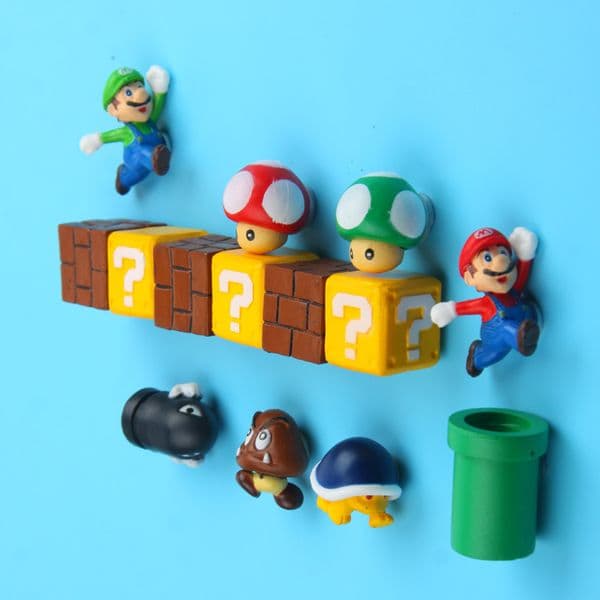 2026 New Cartoon Fridge Magnets Rural Super Horsepower Refrigerator Sticker Decorative Magnet Early Education Message Post Creative Gift Free Shipping