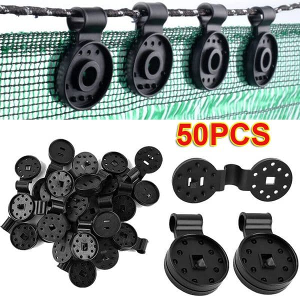 Bag Clips Tarp Clip Heavy Duty Lock Grip Net Fixing Greenhouse Shade Cloth Fabric Fix Clamp Plastic Grommet Fence Netting Hook 230719