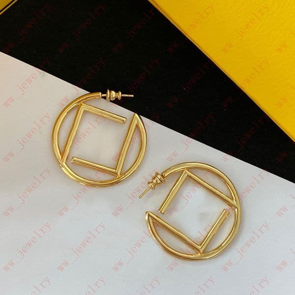 High quality Designer Earrings Hoops Earrings Classic Alphabet Designer Jewelry Women's Wedding Banquet Party