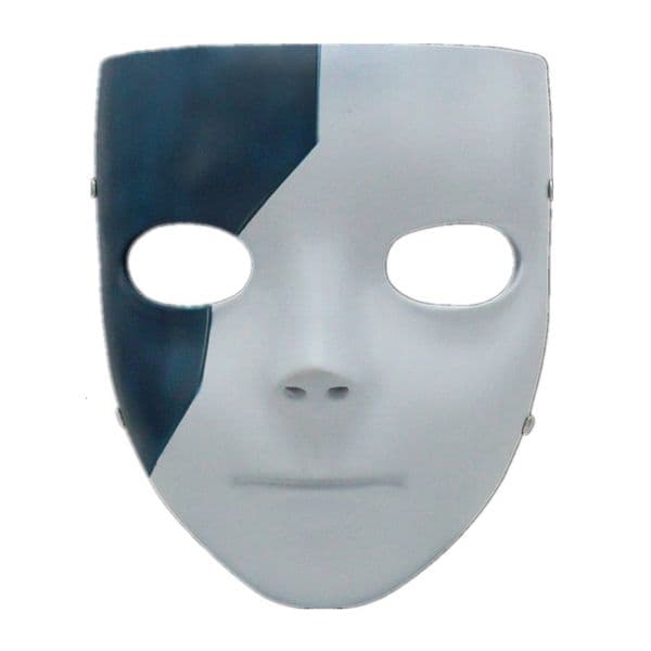 Party Masks Hard Resin Sally face Cosplay Mask Halloween Prom Dress Up Props Headgear 17x21cm 230721