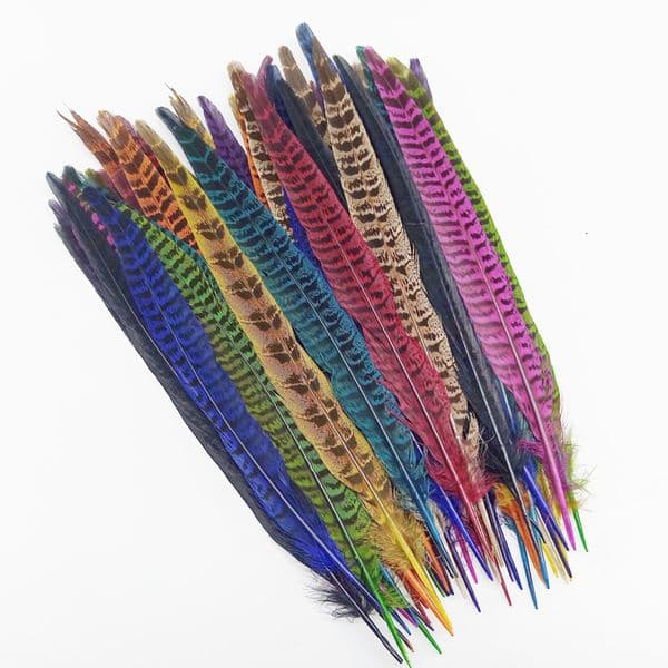 Other Hand Tools High Quality Female Pheasant Tails Feathers Plumes Diy Pluma Hair Hats Decoration Needlework Accessories Everything for Handmade 230724