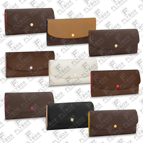 M61289 M60697 M82157 M62369 Emilie Wallet Key Pouch Coin Purse Credit Card Holder Women Fashion Casual Luxury Designer Top Quality Pouch Purse N41625 N60214 M83138