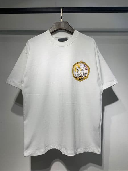 Men's Plus Tees & Polos Round t-shirts neck embroidered and printed polar style summer wear with street pure cotton n2f