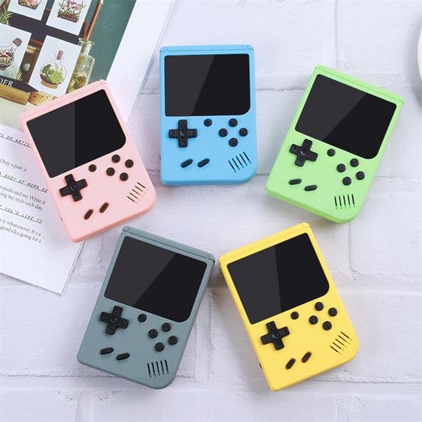 Portable Handheld video Game Console Retro 8 bit Mini Players 400 Games 3 In 1 AV Pocket Gameboy Color LCD thumbnail 2